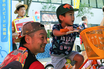 子育て支援フェア選手会イベント