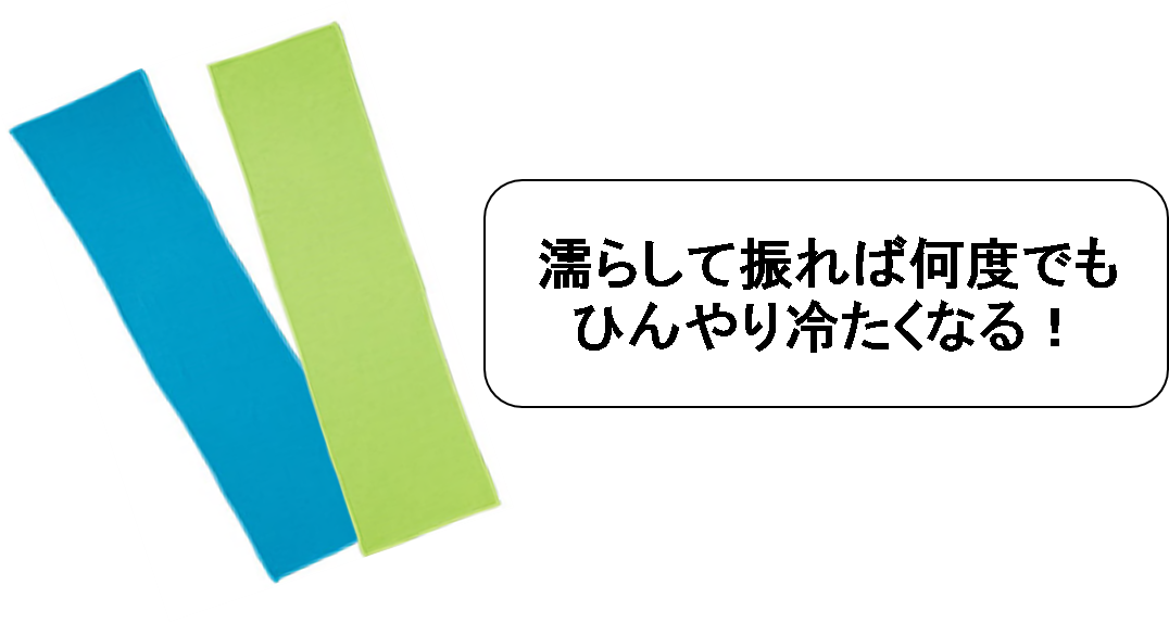 シェイククールタオル